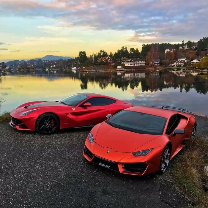 Ferrari,Lamborghini